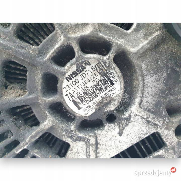 ALTERNATOR Nissan Qashqai XTrail 20 dCi lubelskie Chełm sprzedam