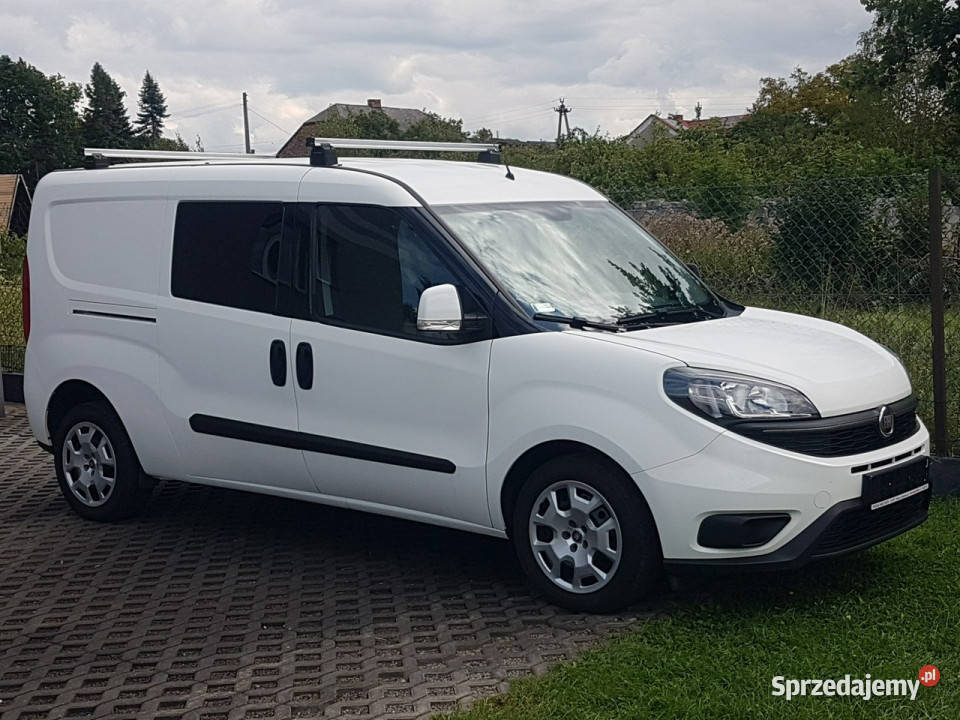 Fiat Doblo MAXI 5 OSÓB DŁUGI KLIMA 2 xDRZWI ASR (kontrola trakcji) Poręba