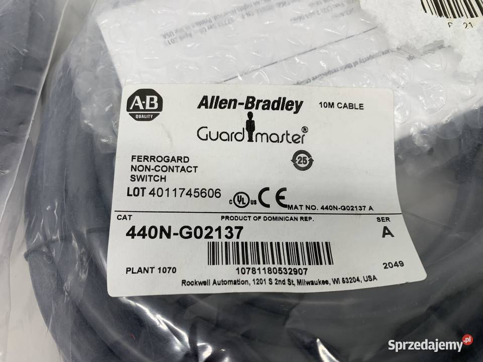 Allen Bradley 440NG02137 Safety switch mazowieckie