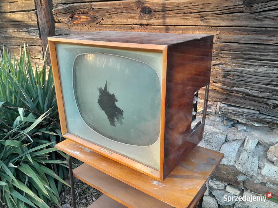 Stary telewizor lampowy TESLA zabytek retro Dąbrowa Górnicza