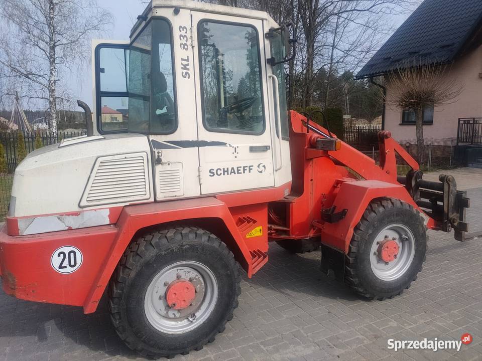 Ładowarka kołowa SCHAEFF SKL 833 nie Tereszpol-Kukiełki