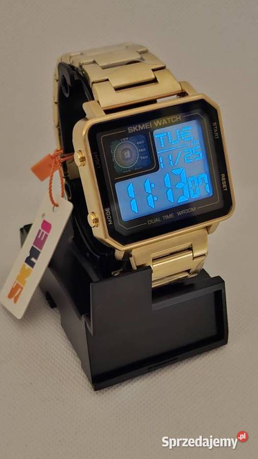 Nowy zegarek męski z widocznym CHIP marki SKMEI Częstochowa