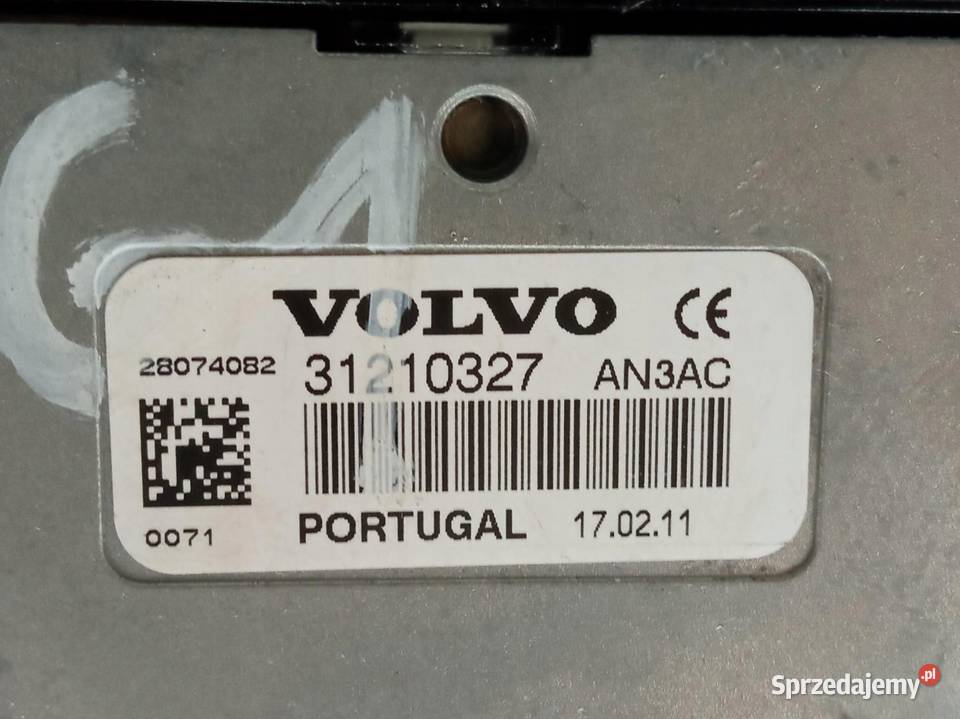 ANTENA KAROSERYJNA 31210327 614 Volvo V60 I 2010
