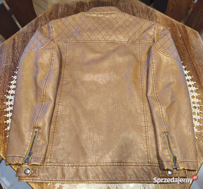 Nowa męska kurtka skórzana firmy Schdarrow Rozmiar XXL Kurtki i płaszcze dolnośląskie