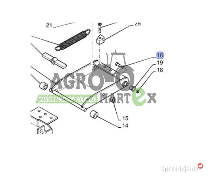 5083580 5080227 ŚRUBA CNH Wichrów