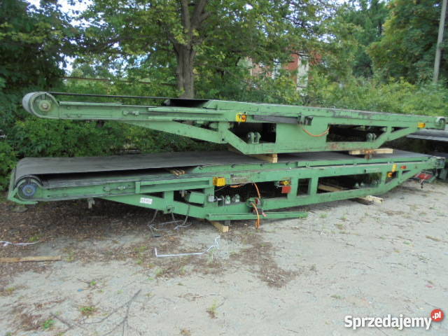 Przenośnik taśmowy podajnik taśmociąg 32m x 12m Dzierżoniów