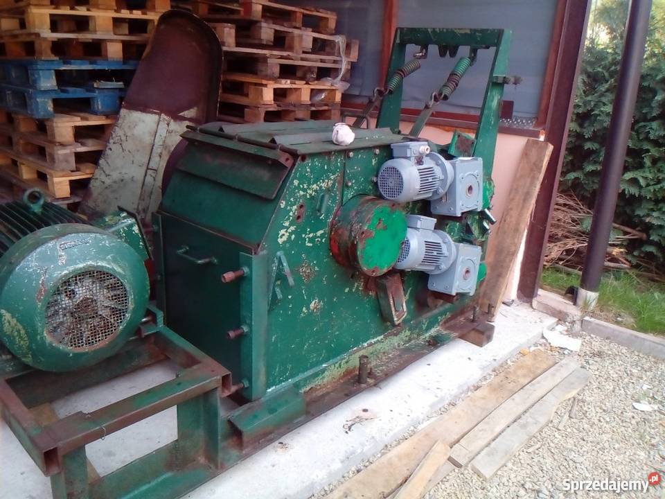 Rębak Klockner 200400 45 kw do zrzyn tartacznych Produkcja