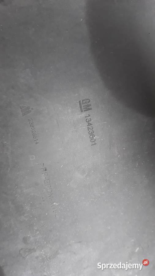 OPEL ASTRA V K PŁYTA OSŁONA POD ZDERZAK PRZÓD