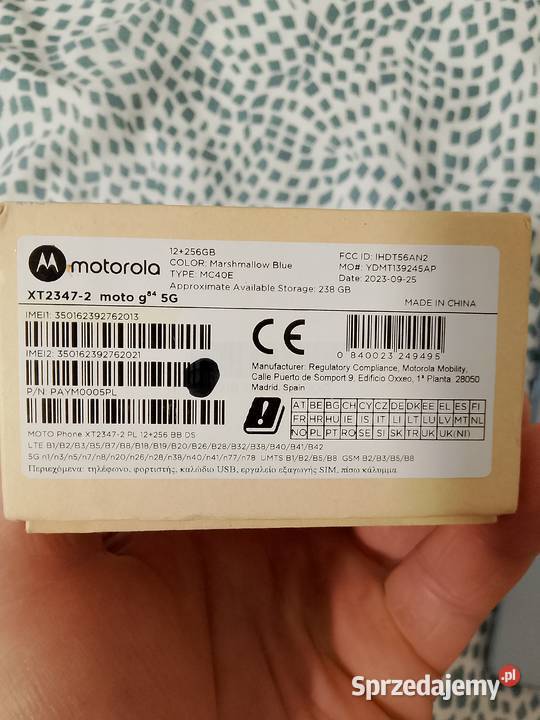 Motorola G84 5G 12256 Iwonicz