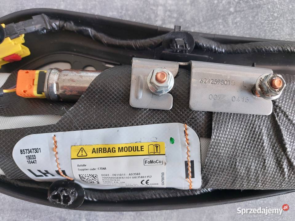 airbag zatrzask pasa bezpieczeństwa fotela Pasy bezpieczeństwa Zielona Góra