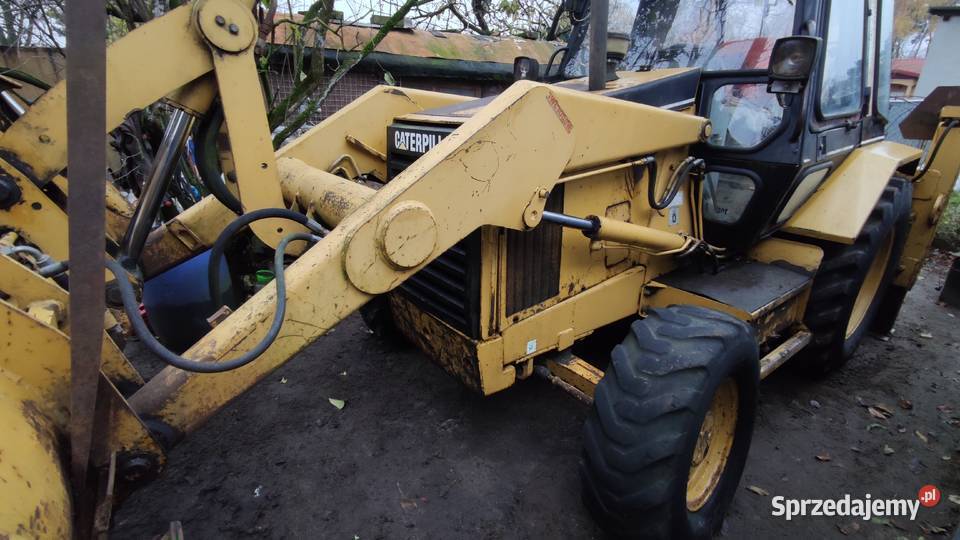 Koparko ładowarka CAT428B Łódź