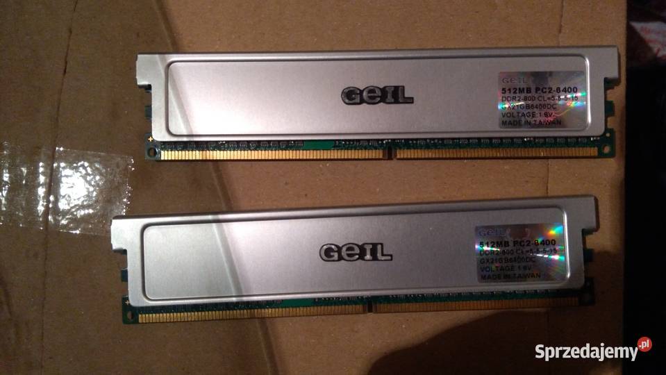 Pamięć RAM Geil DDR2 1GB Sosnowiec
