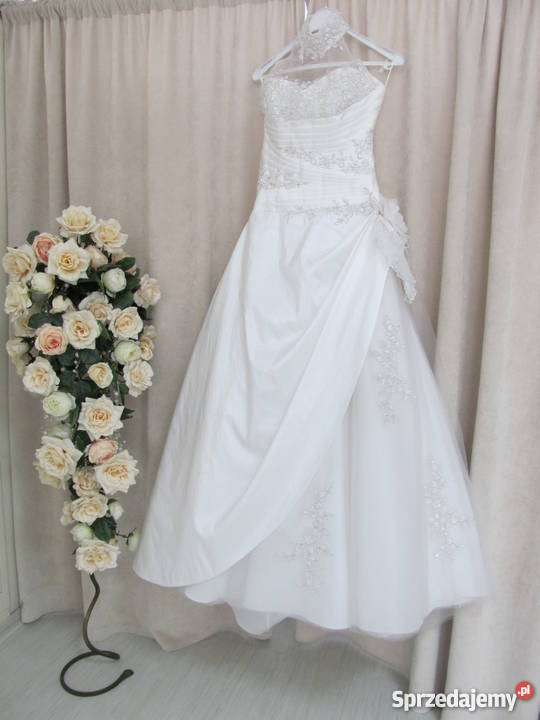 Suknia ślubna hiszpańska St Patrick r 38 40 na