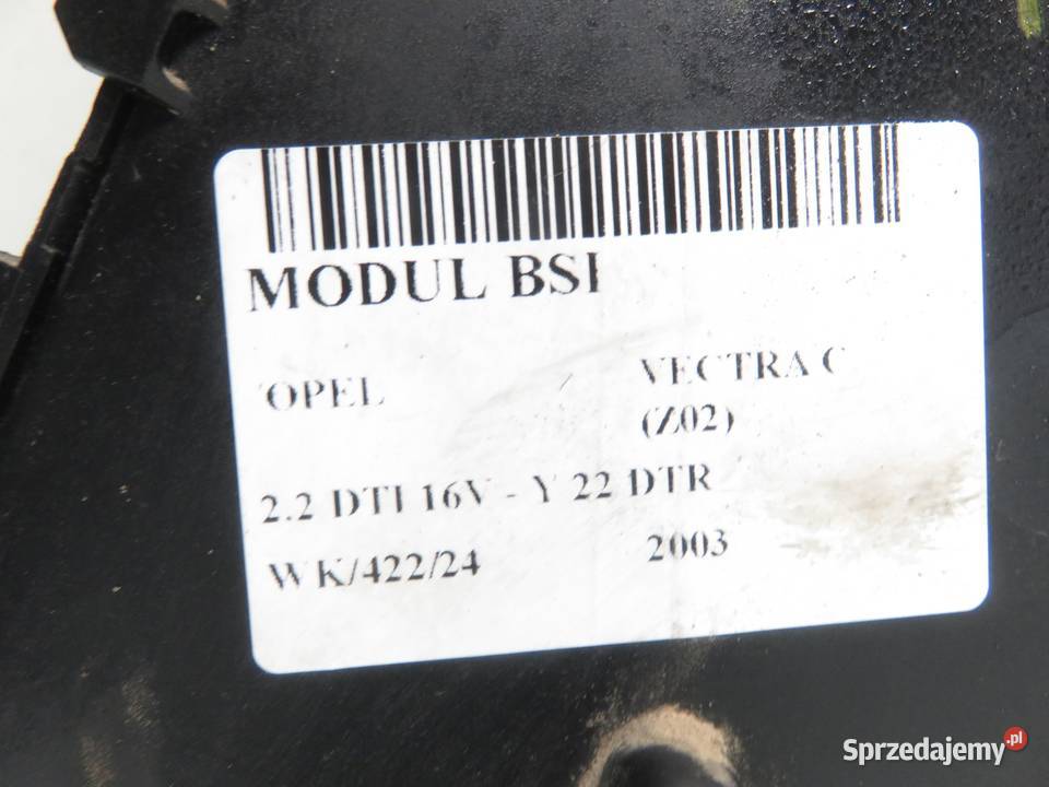 BSI OPEL VECTRA C 22 DTI 16V 13112914 519049019 osobowe małopolskie