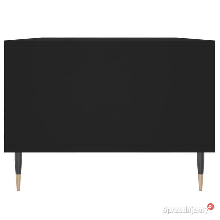Stolik kawowy czarny 90x50x365 materiał Warszawa