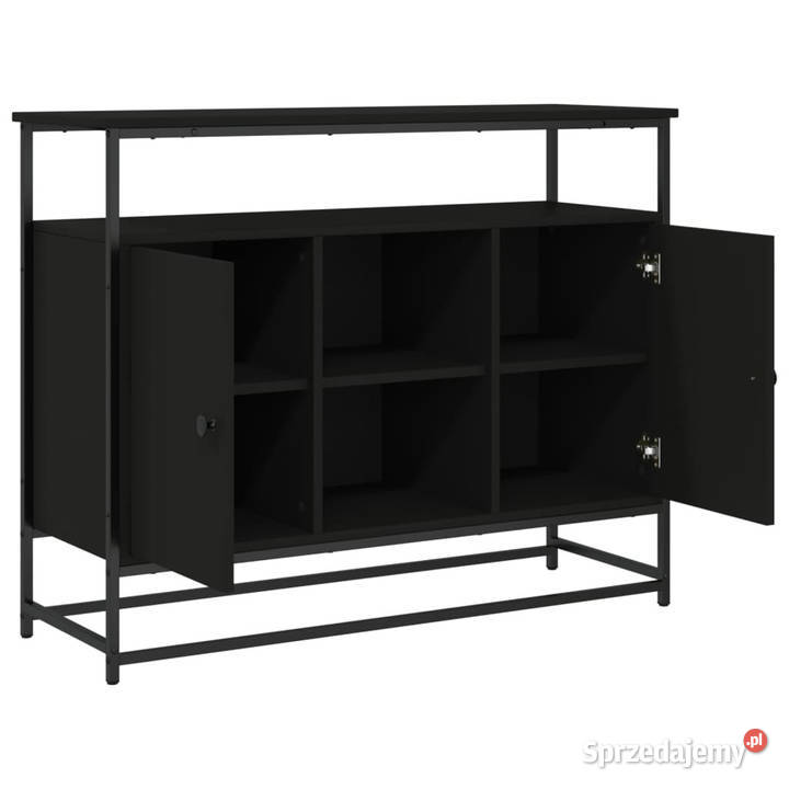 Szafka czarna 100x35x80 materiał drewnopochodny Warszawa sprzedam