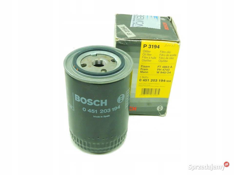 FILTR OLEJU ALFA ROMEO 1647590ALFETTA Oleju