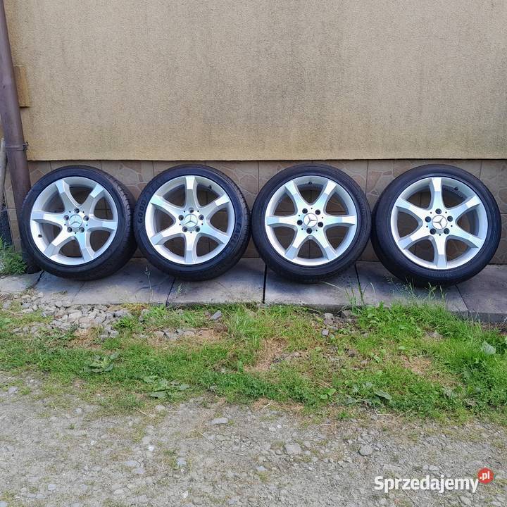 Koła aluminiowe oryginalne Mercedes 17 lato DWIE Świątniki Górne
