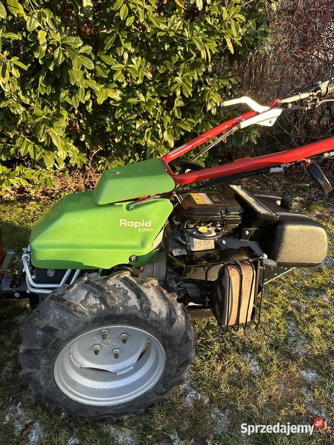 Rapid Euro 4 Ciągnik jednoosiowy glebogryzarka