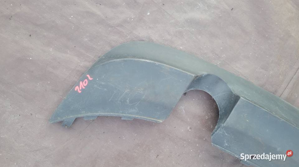 AUDI A3 8P DOKŁADKA SPOILER ZDERZAKA TYL DYFUZOR Ruda Śląska