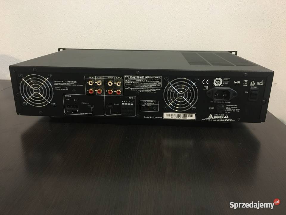 cl 940 końcówka mocy stereo Kraków