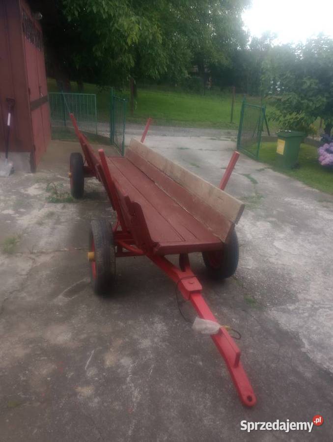 Wóz do ciągnika traktora konny rolniczy Przyczepy rolnicze Rzeszów