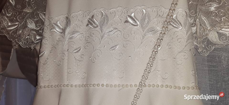 Sukienka komunijna 134140 bolerko torebka Borów sprzedam