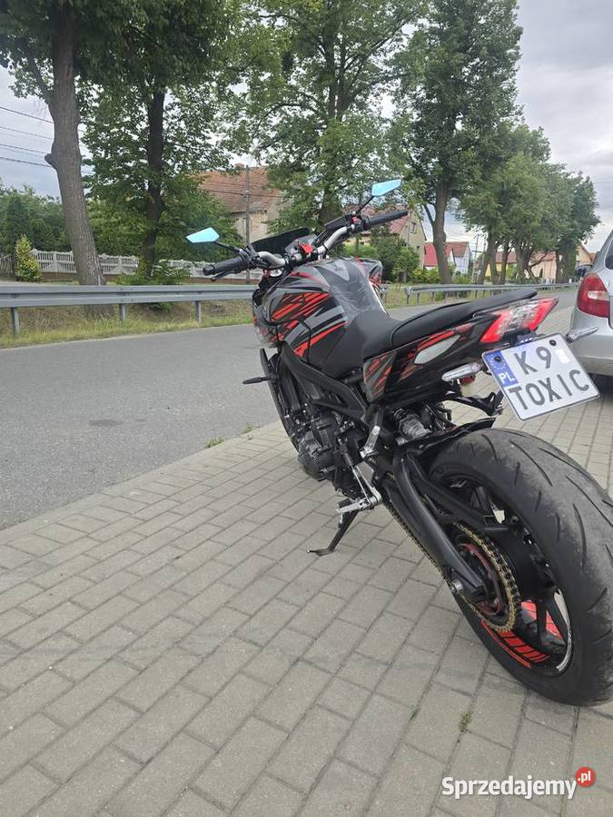 Yamaha MT09 2018 QS Nowe Opony S23 Napęd czterosuwowy Nysa