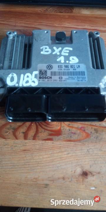 Komputer silnika VOLKSWAGEN SEAT 03G906021LN wielkopolskie Margonin