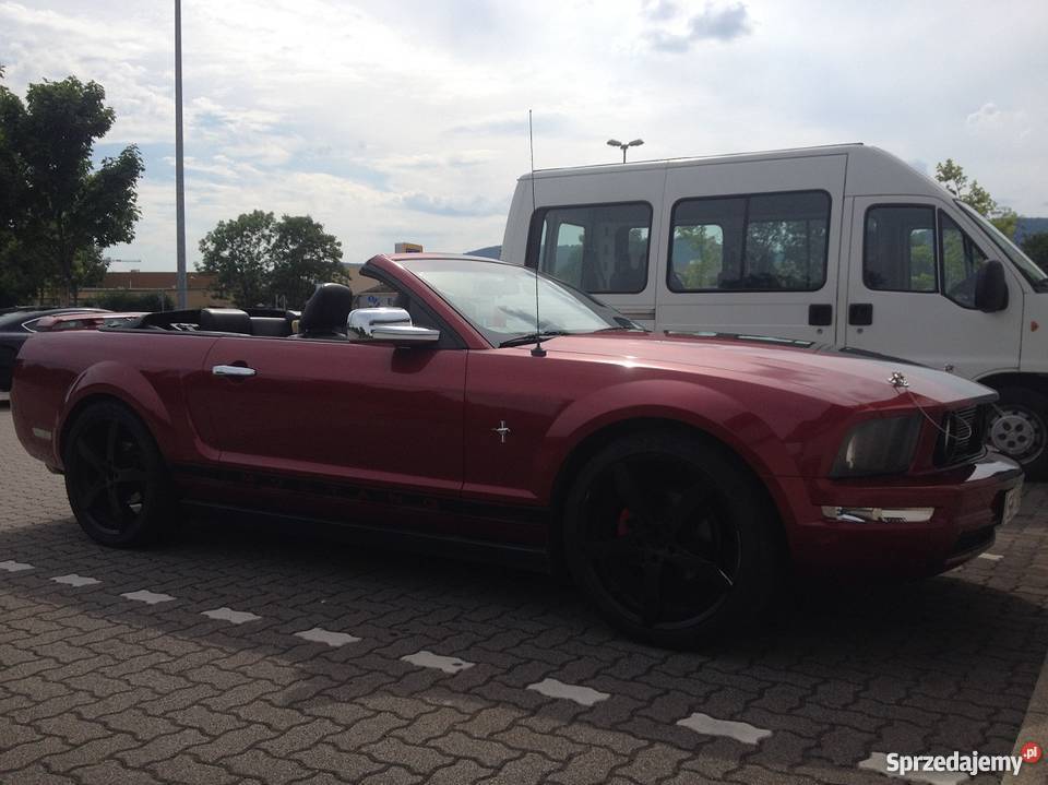 FORD MUSTANG KABRIO 40 V6 GAZ SUPER STAN ZAMIANA Szczecinek sprzedam