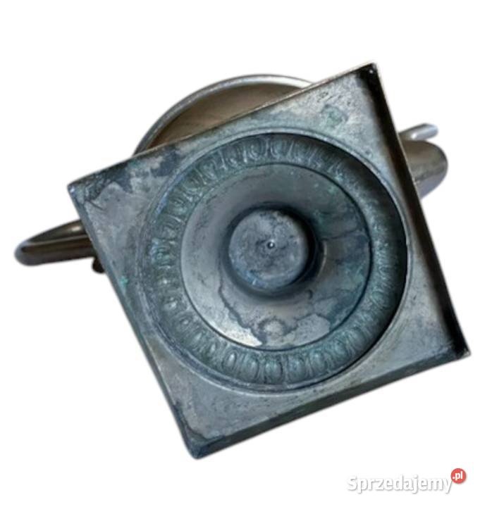 Stary stalowy imbryk Warszawa