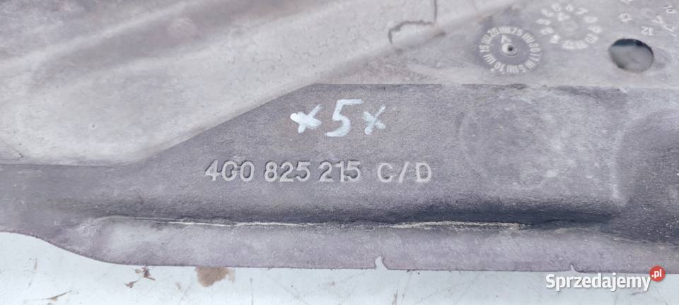OSŁONA PODWOZIA LEWY TYŁ AUDI A6 C7 4G0825215C 5 Przystajń