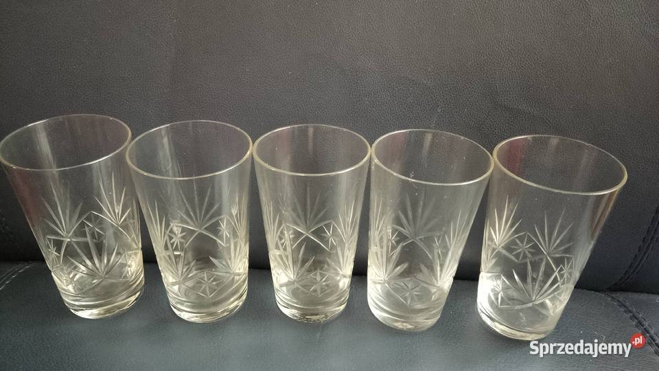 Szklaneczki literatki Nakło nad Notecią sprzedam