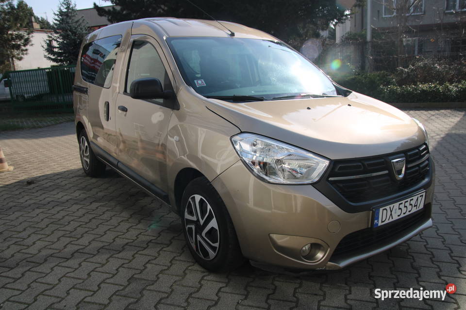 Dacia Dokker Salon Polska zadbana serwisowana 15 kupiony w polskim salonie dolnośląskie Wrocław