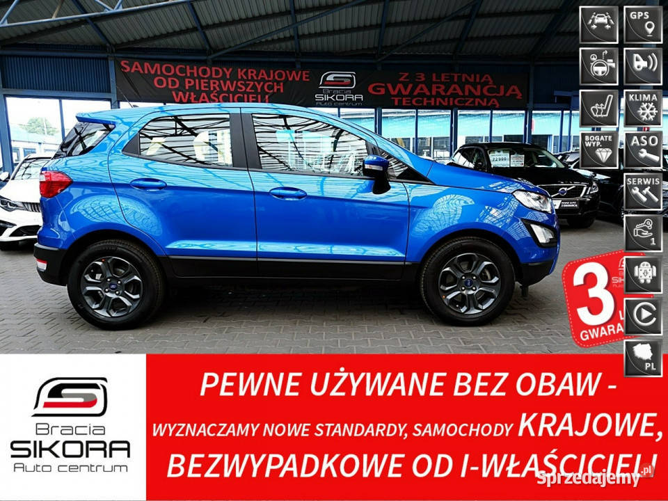 Ford EcoSport Navi+HEAD-UP+PODGRZEW. Kierow+Fotele 3LATA GWARANCJI I-wł Kr…