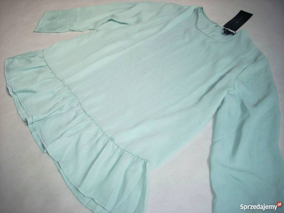 AMISU modna Bluzka Koszula Falbanka Nowa L XL małopolskie sprzedam
