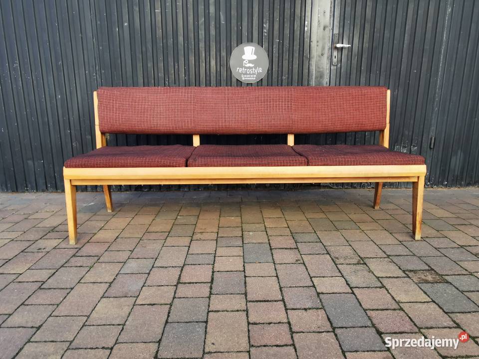 Ława rozkładana Czechosłowacja 60 design PRL śląskie