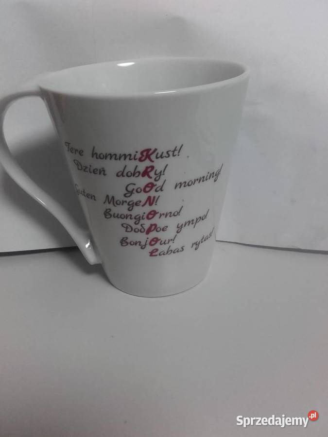 kubek porcelanowy swiss krono Będzin