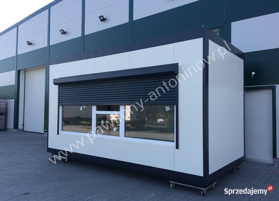 PAWILON HANDLOWY KONTENER GASTRONOMICZNY Giżycko