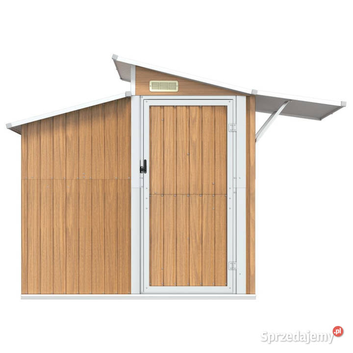 Szopa ogrodowa brązowa 270x130x2085 stal Warszawa