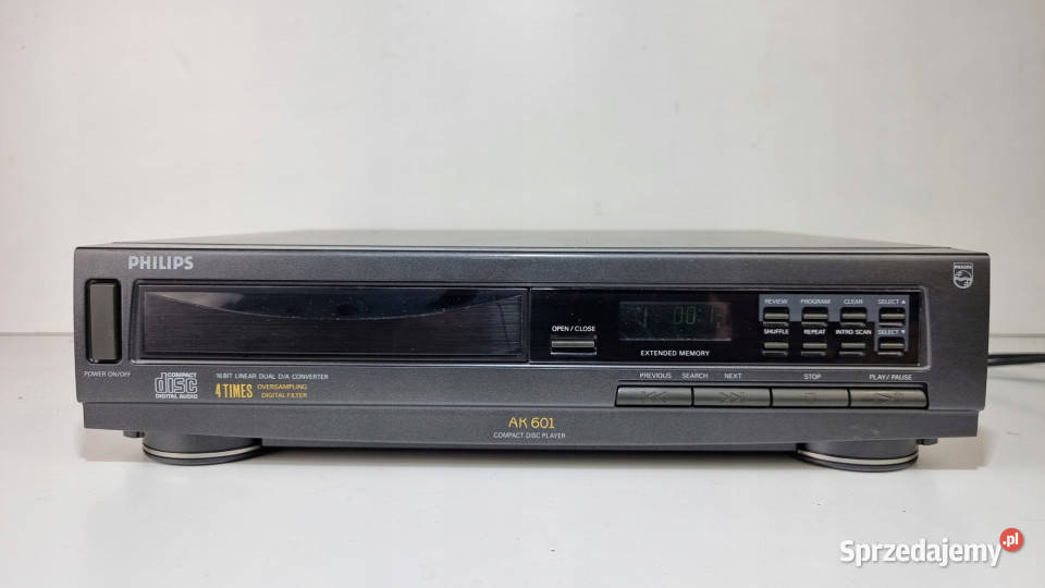 Cd player Philips AK 601 odtwarzacz Odtwarzacze CD i MD