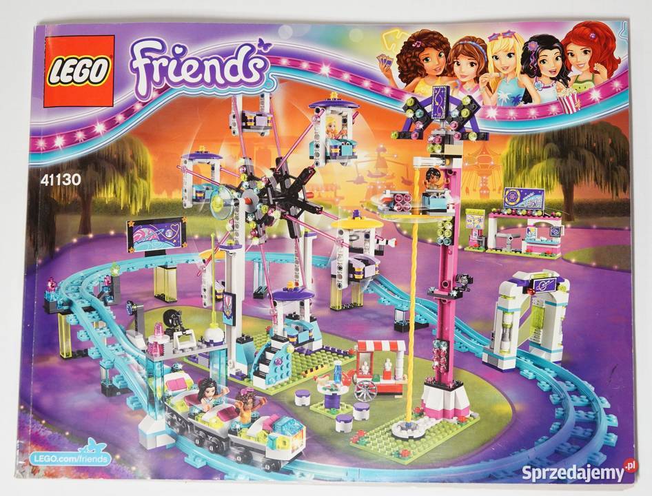 LEGO Friends Kolejka górska w parku rozrywki pomorskie Gdynia