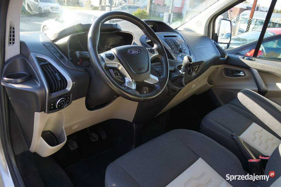Ford Tourneo Custom 20 Diesel 170 9osób srebrny Nowy Sącz