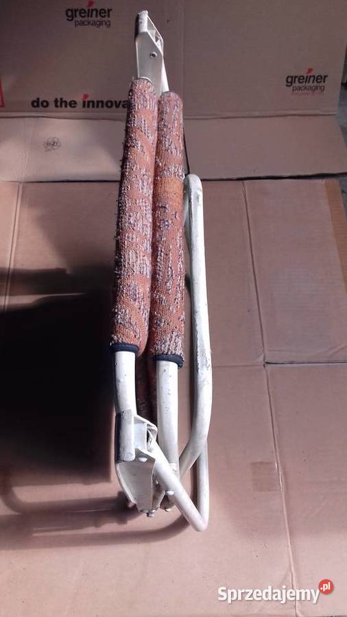 Krzesło plażowe balkonowe ogrodowe leżak rybacki Małkinia Górna