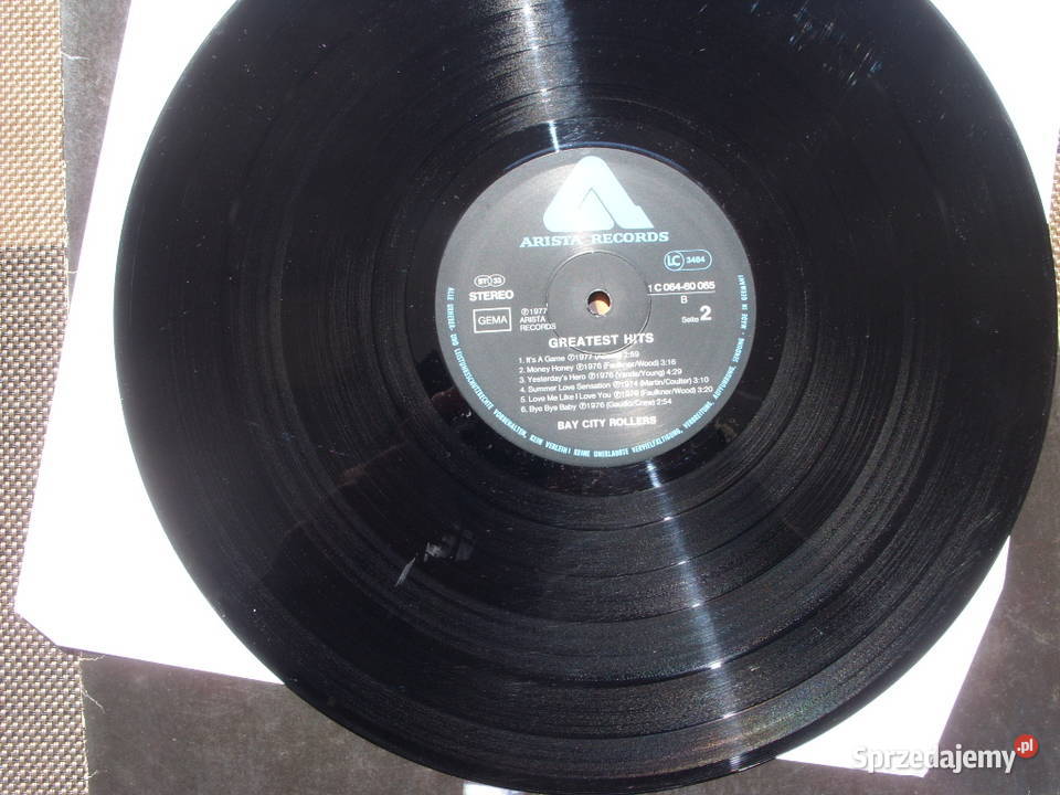 Winyl LP BAY CITY ROLLERSGREATEST HITS EMI dolnośląskie Wołów sprzedam
