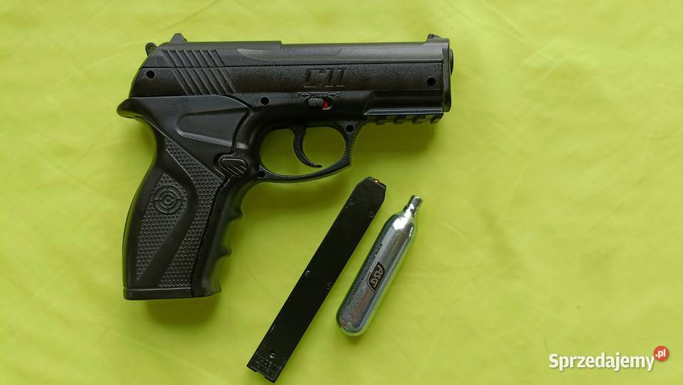 Wiatrówka pistolet Crosman C11 - 4,5 mam B