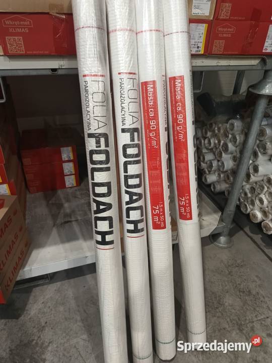 Folia paraizolacyjna 75m2 93 rolka 90gm2 Sokołów Małopolski