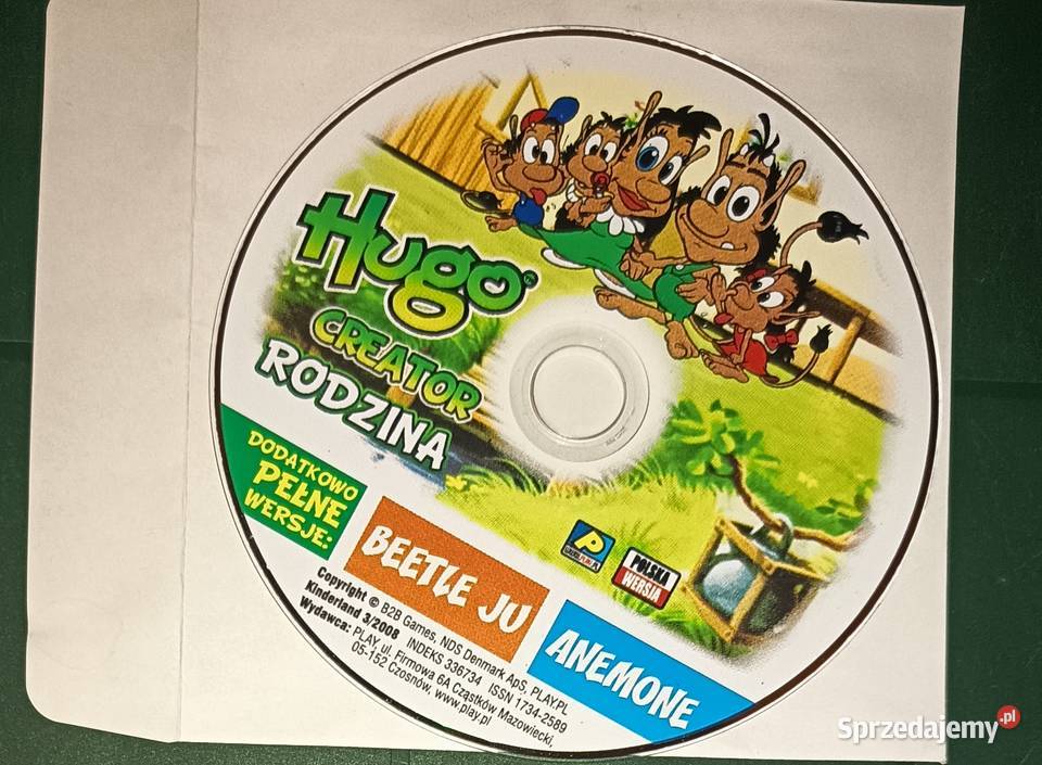 Hugo Creator Rodzina kreator płyta PC CD 2008 podkarpackie Rzeszów