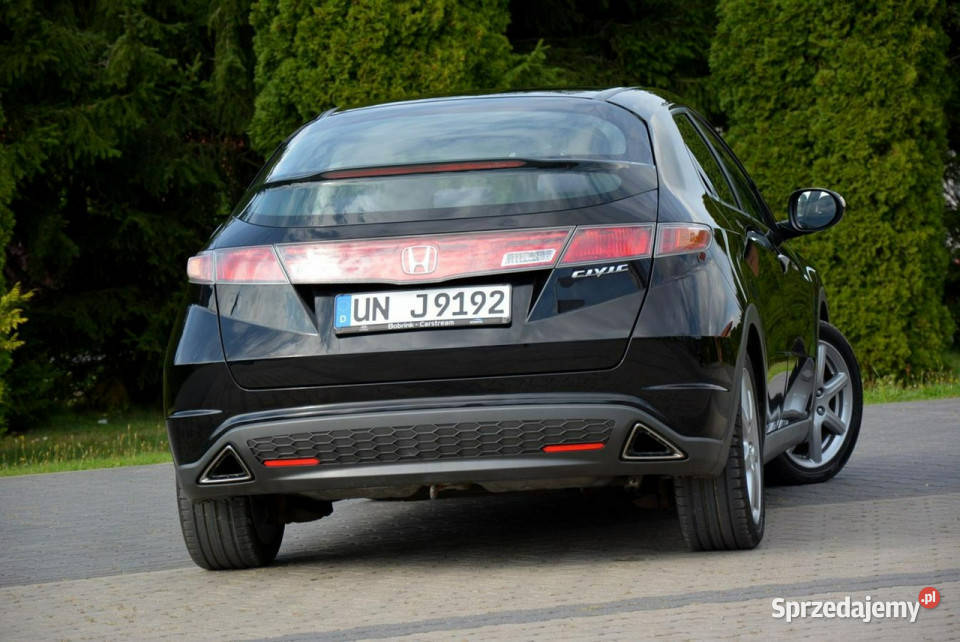 Honda Civic Przebieg 140 Klimatronic I Właść centralny zamek Ostrów Mazowiecka