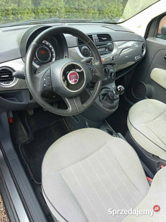 Fiat 500 12 Lounge 2013 Polanka Wielka